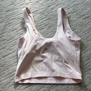 lululemon athletica Pink Crop Top